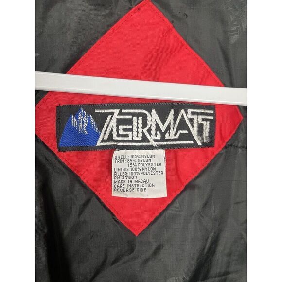 Vintage Zermatt 90s Red Ski Jacket Women’s Size Large - Picture 9 of 13